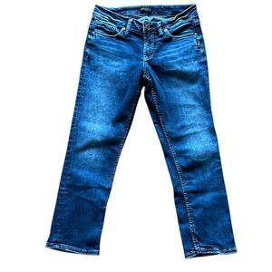 Silver Suki Capri Jeans